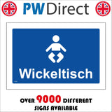 TS187 Wickeltisch Baby Changing Table Station