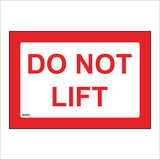 GG451 Do Not Lift