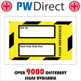 WT407 Ref No Your Reference Next Inspection Date Due