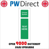 CC672 Personalise Custom Made To Order Text Symbol Logo Image