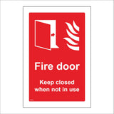 FI415 Fire Door Keep Closed When Not In Use