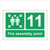 FS558 Fire Assembly Point 11