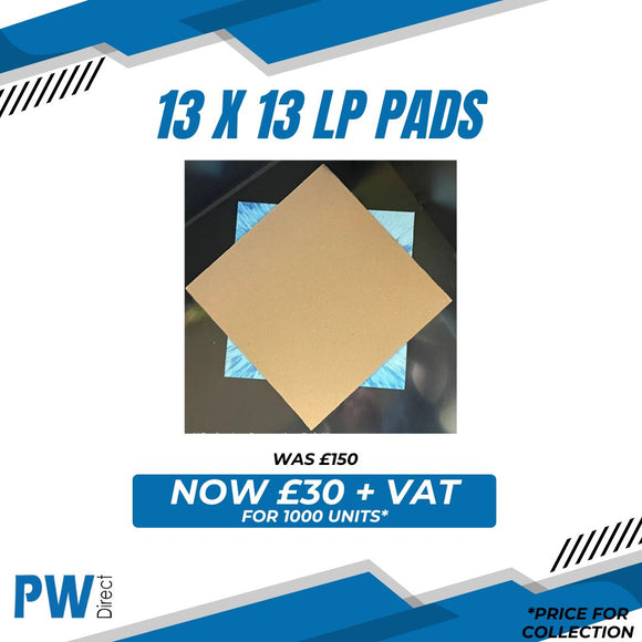 LP RECORD LAYER PAD 332 x 332mm (13 x 13