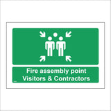 FS508 Fire Assembly Point Visitors Contractors