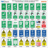 MU408 Warning Acid Wear Personal Protective Equipment