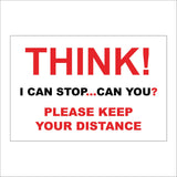 TR793 Think I Can Stop Can You Please Keep Your Distance