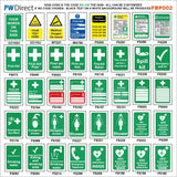 FS453 First Aid Station Left Arrow