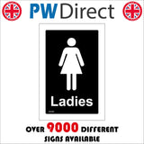 GG283 Ladies Toilet Womens Female Girls