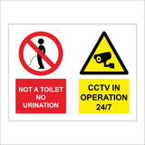 MU400 Not A Toilet No Urination CCTV Operation 24 7