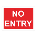 CS033 No Entry Sign