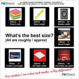 ACSQ002 Custom Choice Made To Order Print Text Choice Personalise