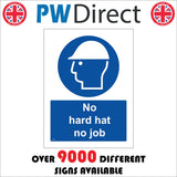 MA923 No Hard Hat No Job