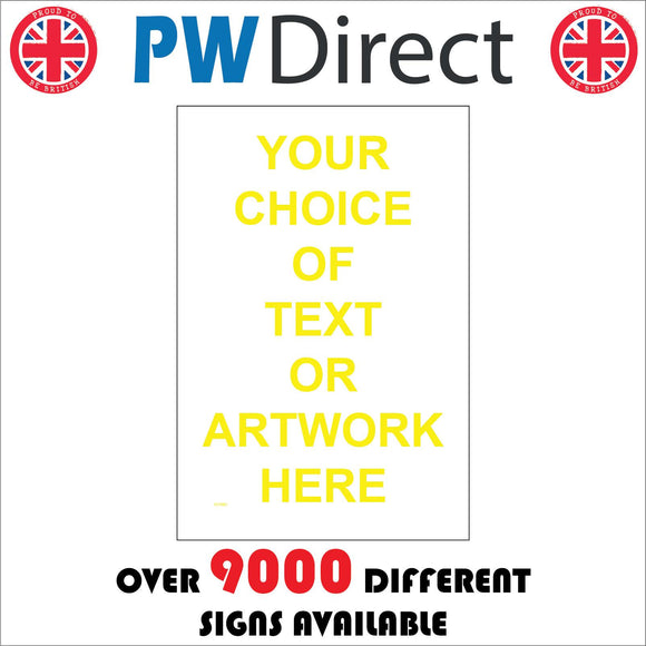 CC103J Yellow Text Artwork Design Create Choice Custom Words