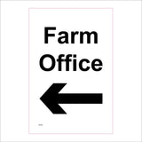 WT476 Farm Office Left Arrrow
