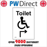 GG402 Toilet Up Right Wheelchair Access