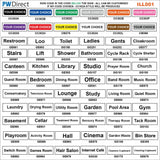 MU413 Danger Hazardous Waste Handle With Care