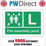 FS600 Fire Assembly Point L