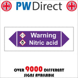HA341 Warning Nitric Acid