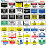 MU375 Danger Scaffolding Incomplete Use Crawl Boards