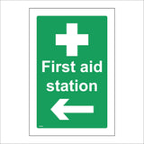 FS453 First Aid Station Left Arrow