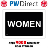 TS082 Women Toilet White On Black