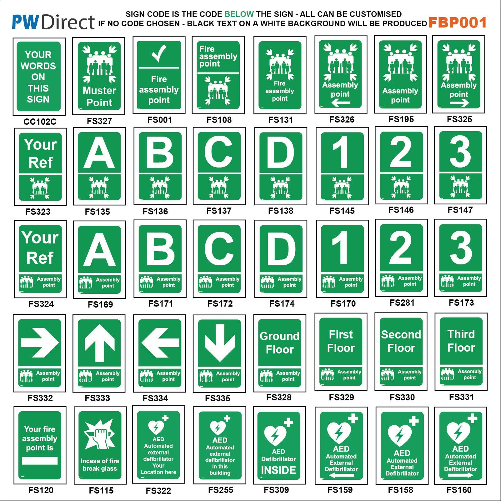 Fire Point Reference Fire Point Number – PWDirect