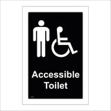 TS154 Male Disabled Accessible Wheelchair Toilet