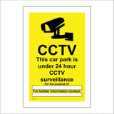 CT130 CCTV Car Park Under 24 Hour Surveillance