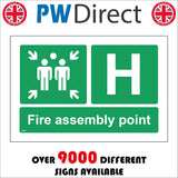 FS601 Fire Assembly Point H