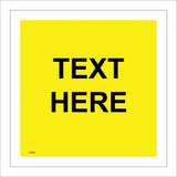 CC202J Exclusive Design Words Text Yellow Black Custom