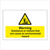 HA327 Warning Substance Mixture Can Cause Environmental Hazard