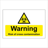 HA323 Warning Risk Of Cross Contamination