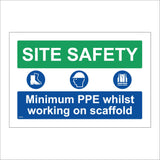MU356 Site Safety Minimum PPE Whilst Working On Scaffold