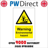 HA310 Warning Environmental Hazard