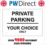 VE492 Private Parking Your Choice Only Made To Order