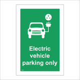TR822 Electric Vehicle Parking Only