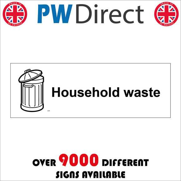 GG165 Household Waste Trash Rubbish Bin Skip