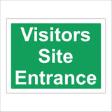 CS244 Visitors Site Entrance Sign