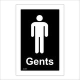 GG284 Gents Toilet Mens Boys Male