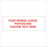 CC303H Your Words Choice Text Custom Logo Photo Design Image