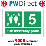 FS515 Fire Assembly Point 5