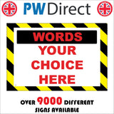 CC661 Your Choice Image Words Custom Personalise Design Create