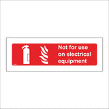 FI326 Not For Use On Electrical Equipment