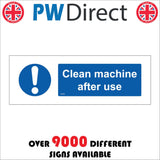 MA953 Clean Machine After Use