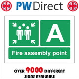 FS524 Fire Assembly Point A
