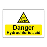 HA317 Danger Hydrochloric Acid