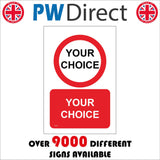 CC654 Your Choice Logo Image Symbol Design Custom Create Words