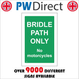 TR928 Bridle Path Only No Motorcycles