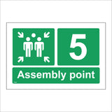 FS489 Fire Assembly Point 5