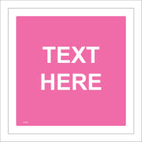 CC202F Pink Text Quirky Funky Wacky Choice Words Custom